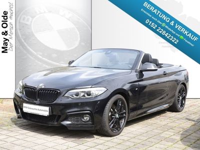 gebraucht BMW 230 i Cabrio Sportpaket AHK-abnehmbar AHK Navi Soundsystem HarmanKardon LED Mehrzonenklima 2-Zonen-Klimaautom