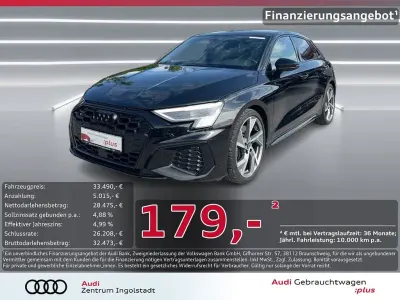 Używany Audi S3 Sport 310 KM (228 kW) 2023 Czarny Sedan/Limuzyna