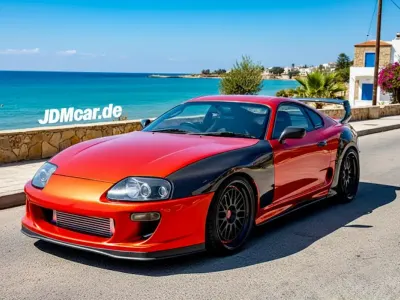 Second-hand Toyota Supra 420 CP (308 kW) 1994 Roșu Coupe