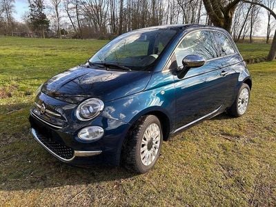 Gebraucht Fiat 500 Lounge 69 PS (50 kW) 2020 Blau Kleinwagen