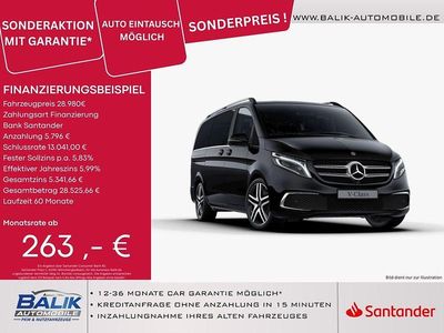 Schwarz Gebraucht 2015 Mercedes V250 Avantgarde Edition Van / Kleinbus | 28.980 € (Fairer Preis)