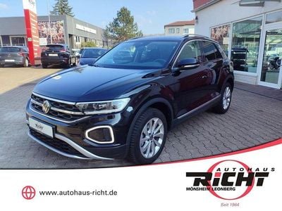 Gebraucht VW T-Roc Style 150 PS (110 kW) 2025 Schwarz SUV
