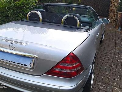 Gebraucht Mercedes SLK200 Edition 163 PS (119 kW) 2003 Silber Cabrio