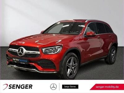 Gebraucht Mercedes GLC300e AMG 211 PS (155 kW) 2022 Rot