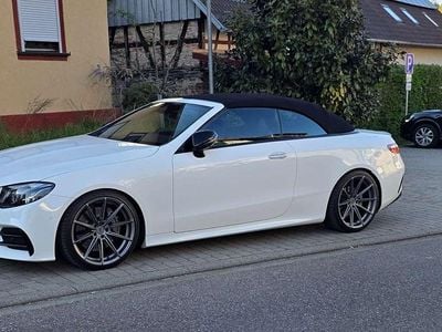 Gebraucht Mercedes E300 AMG line 245 PS (180 kW) 2018 Weiß Cabrio