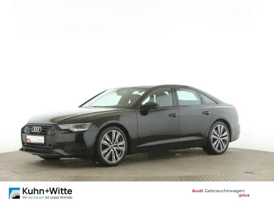 Używany Audi A6 S-Line 299 KM (219 kW) 2022 Czarny Sedan/Limuzyna