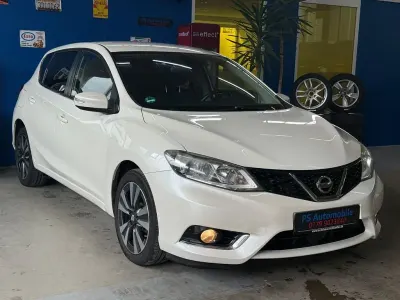 Gebraucht Nissan Pulsar N-TEC 110 PS (80 kW) 2015 Weiß Kleinwagen
