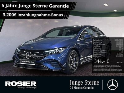 Gebraucht Mercedes EQE300 Advanced Plus 180 kW (245 PS) 2025 Blau / sodalithblau Limousine