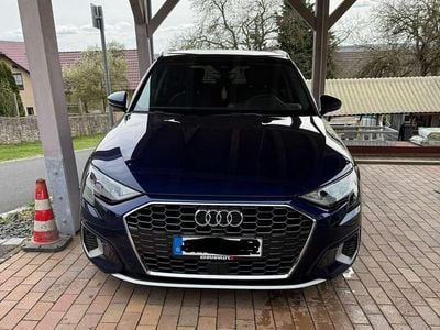 Brugt Audi A3 Advanced 150 HK (110 kW) 2023 Blå Sedan