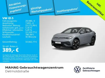 Gebraucht VW ID.5 Pro Performance 150 kW (204 PS) 2023 Grau SUV