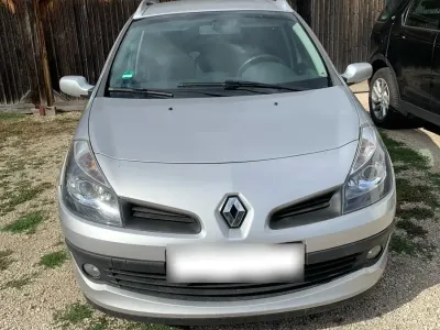 Gebraucht Renault Clio GrandTour Dynamique 75 PS (55 kW) 2008 Silber Kombi