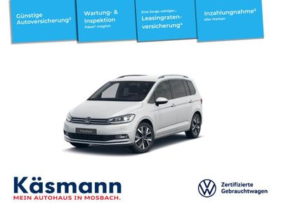 Gebraucht VW Touran Highline 150 PS (110 kW) 2022 Weiß Van / Kleinbus