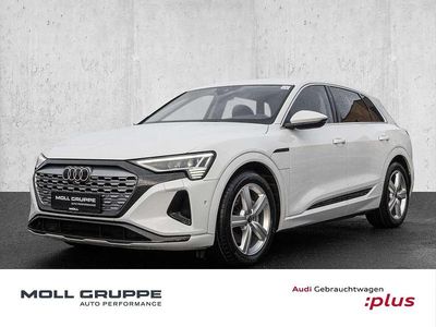 Gebraucht Audi Q8 e-tron Advanced 250 kW (340 PS) 2023 Gletscherweiß metallic SUV