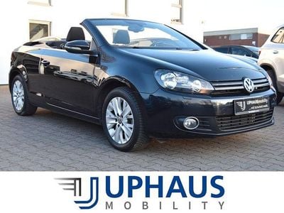 Schwarz Gebraucht 2014 VW Golf Cabriolet Life Cabrio | 11.830 € (Fairer Preis)