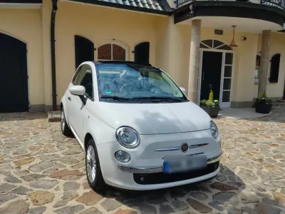 Gebraucht Fiat 500 Lounge 69 PS (50 kW) 2014 Weiß Cabrio