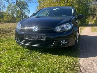 Gebraucht VW Golf VI R 122 PS (89 kW) 2009 Schwarz Kleinwagen