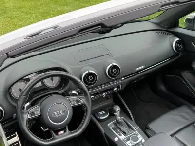 Gebraucht Audi S3 Cabriolet Sport 300 PS (220 kW) 2015 Weiß Cabrio