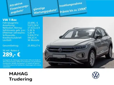 Gebraucht VW T-Roc Style 110 PS (80 kW) 2023 Grau SUV