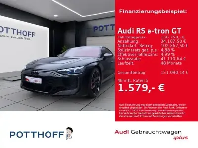 Gebraucht Audi RS e-tron GT Performance 620 kW (843 PS) 2025 Mythosschwarz metallic Limousine
