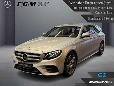 Second-hand Mercedes E400 AMG line 340 CP (250 kW) 2019 Argintiu Berlinǎ