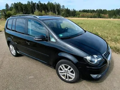 Gebraucht VW Touran 140 PS (102 kW) 2009 Schwarz Van / Kleinbus