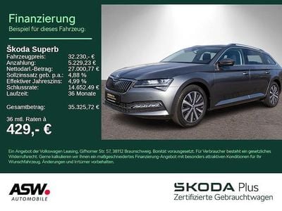 Gebraucht Skoda Superb Style 200 PS (147 kW) 2023 Graphitegrau metallic Kombi