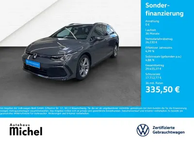 Second-hand VW Golf VIII R-line 150 CP (110 kW) 2024 Gri Break