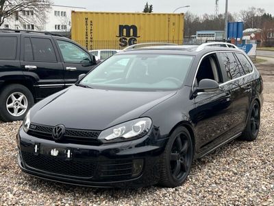 gebraucht VW Golf VI Variant Automatik Bi-Xenon Navi Pano