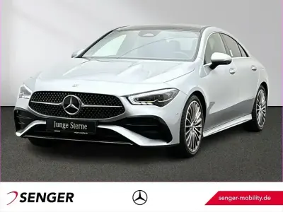 Brugt Mercedes CLA200 AMG 163 HK (119 kW) 2025 Sølv Coupe