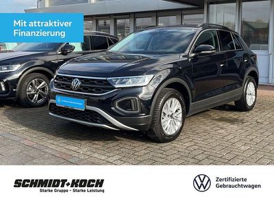 Gebraucht VW T-Roc Life 116 PS (85 kW) 2025 Deep black perleffekt (schwarz) SUV