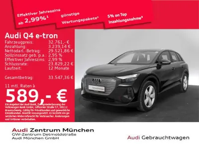 Gebraucht Audi Q4 e-tron Sport 150 kW (204 PS) 2023 Schwarz SUV