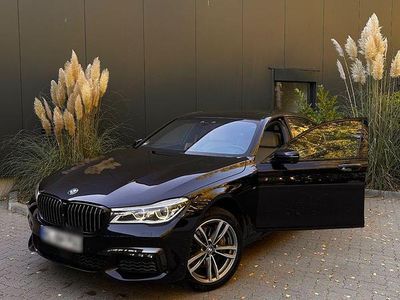 Brugt BMW 750L M Sport 400 HK (294 kW) 2016 Sort Sedan