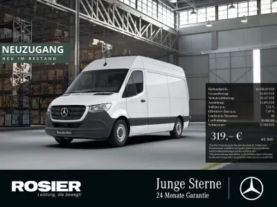 Gebraucht Mercedes Sprinter 170 PS (125 kW) 2023 Weiss / arktikweiss Van