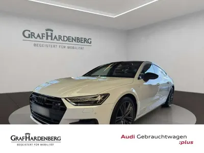 Gebraucht Audi A7 Sportback S-Line 299 PS (219 kW) 2023 Weiß Kleinwagen