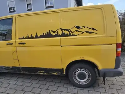 Gebraucht VW T5 84 PS (61 kW) 2007 Gelb Van