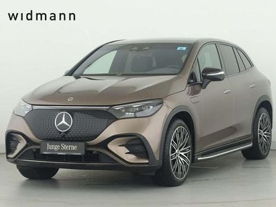 Gebraucht Mercedes EQE500 AMG line 300 kW (408 PS) 2024 Metalliclack samtbraun metallic SUV