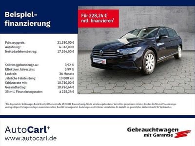 Deep black perleffekt Gebraucht 2022 VW Passat Basis Kombi | 21.580 € (Guter Preis)