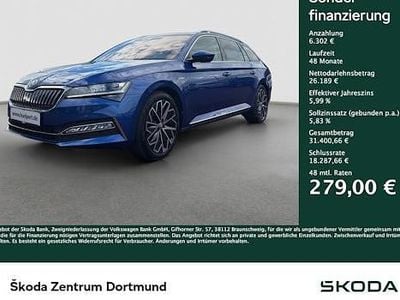 Second-hand Skoda Superb LAURIN & KLEMENT 150 CP (110 kW) 2023 Albastru Break