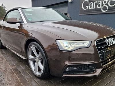 Teakbraun metallic Gebraucht 2014 Audi A5 Cabriolet Exclusive Cabrio | 16.599 € (Guter Preis)