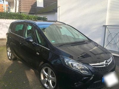 Gebraucht Opel Zafira Tourer 130 PS (95 kW) 2011 Schwarz Van / Kleinbus