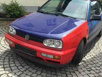 Brugt VW Golf Cabriolet 75 HK (55 kW) 1995 Blå Cabriolet