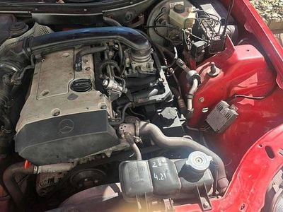 Gebraucht Mercedes SLK200 136 PS (100 kW) 1998 Rot Cabrio