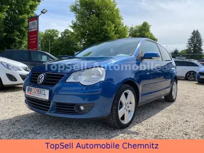 Gebraucht VW Polo 80 PS (58 kW) 2007 Blau Kleinwagen