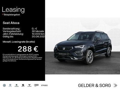 Gebraucht Seat Ateca FR 150 PS (110 kW) 2024 "magic" schwarz SUV