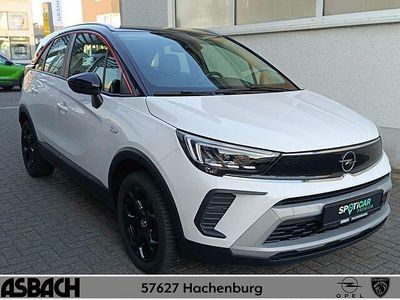 Gebraucht Opel Crossland GS Line 110 PS (80 kW) 2021 Schwarz SUV