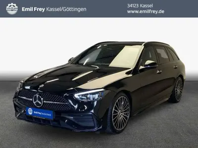 Gebraucht Mercedes C180 AMG 170 PS (125 kW) 2025 Obsidianschwarz metallic Kombi