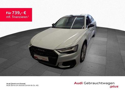 Gebraucht Audi S6 Ambiente 344 PS (253 kW) 2024 Gletscherweiß metallic Limousine