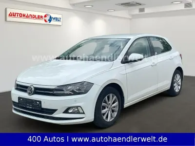 Gebraucht VW Polo Highline 95 PS (69 kW) 2018 Weiß Kleinwagen