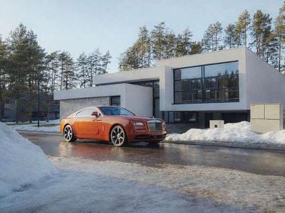 Gebraucht Rolls Royce Wraith 632 PS (464 kW) 2017 Orange Coupé