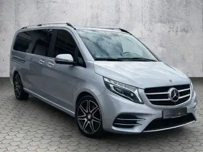 Gebraucht Mercedes V250 AMG line 190 PS (139 kW) 2017 Silber Van / Kleinbus